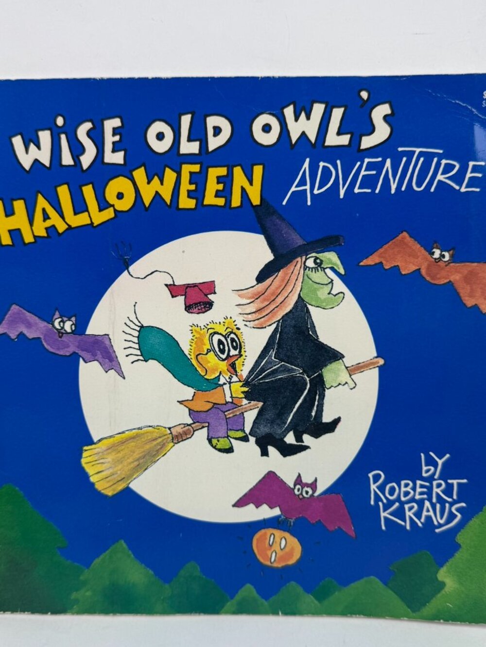 Wise Old Owl's Halloween Adventure Robert Kraus Paperback ISBN 0816729506